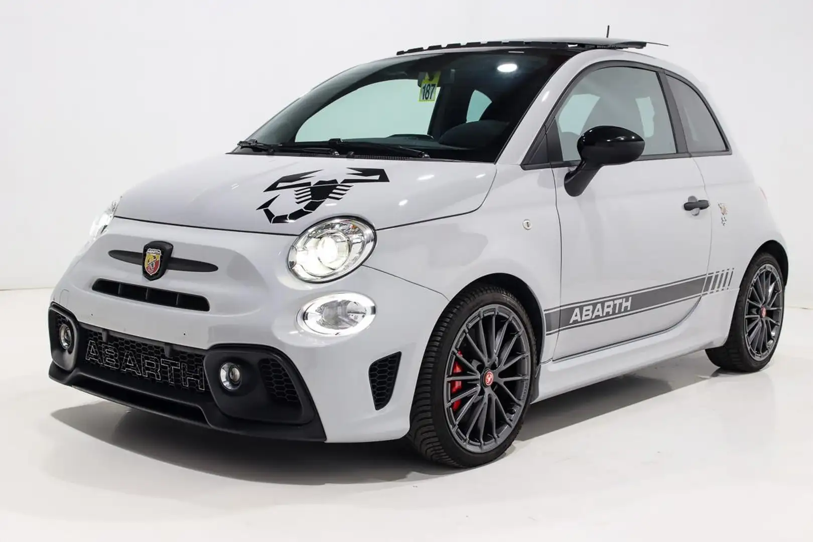 Abarth 595 COMPETIZIONE - 1.4 T 180 - BVA PANO - GPS - JA17 Gris - 2