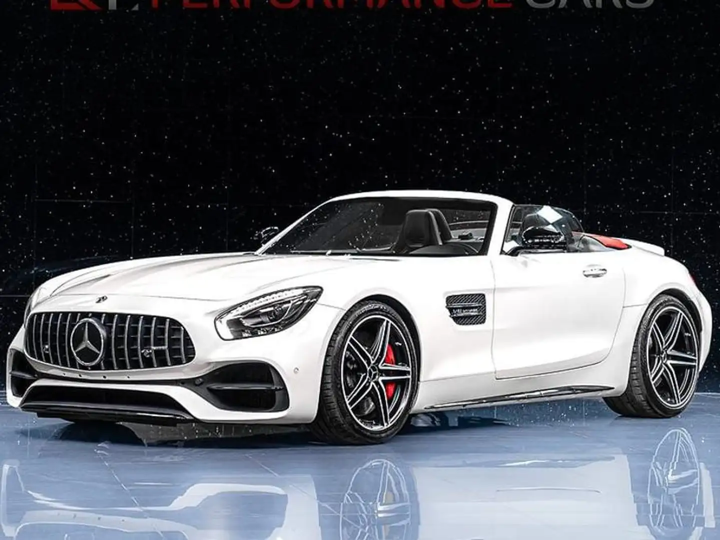 Mercedes-Benz AMG GT C Roadster 4.0 V8 Biturbo 557 ch Blanc - 1