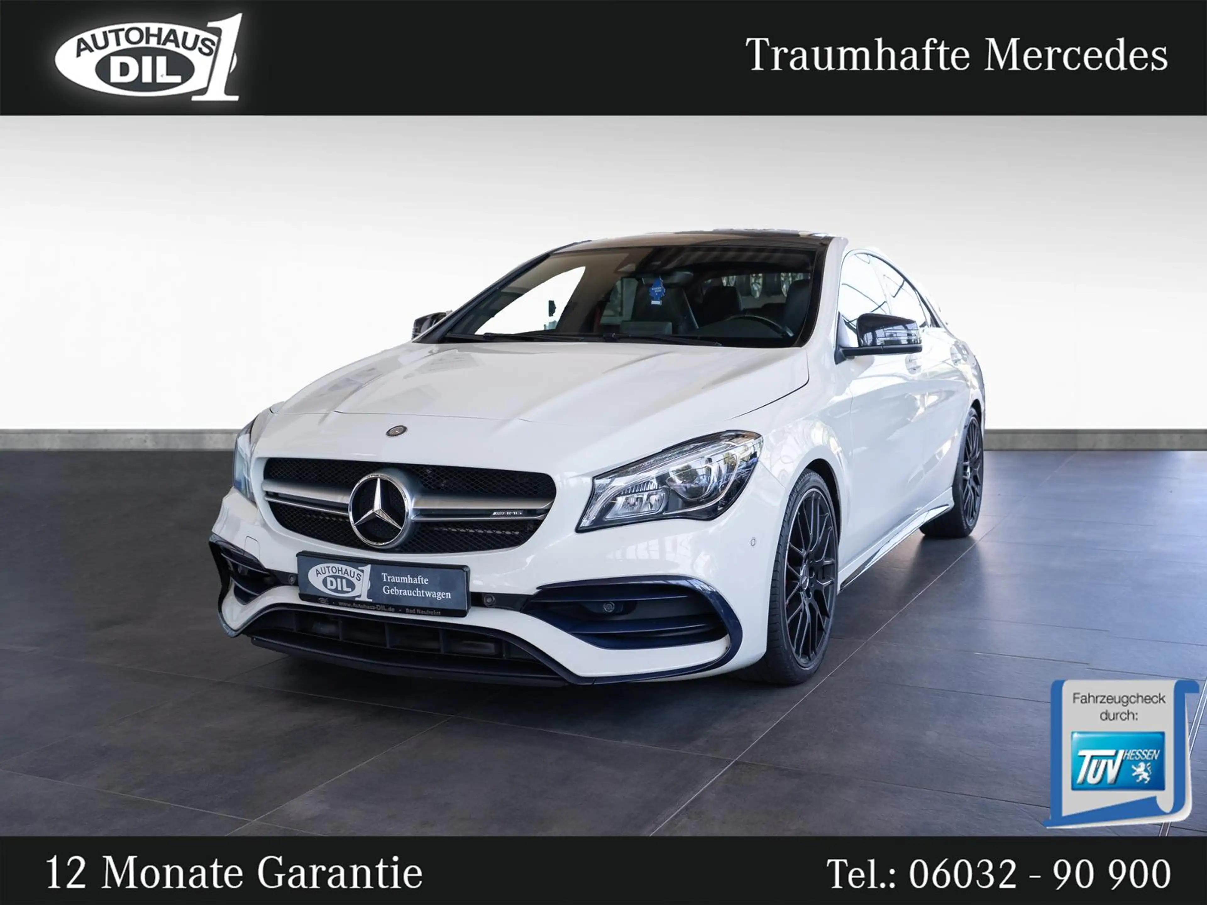 Mercedes-Benz CLA 45 AMG *1.HAND*SPORT-ABGAS*PANO*NIGHT*RFK* — photo 2