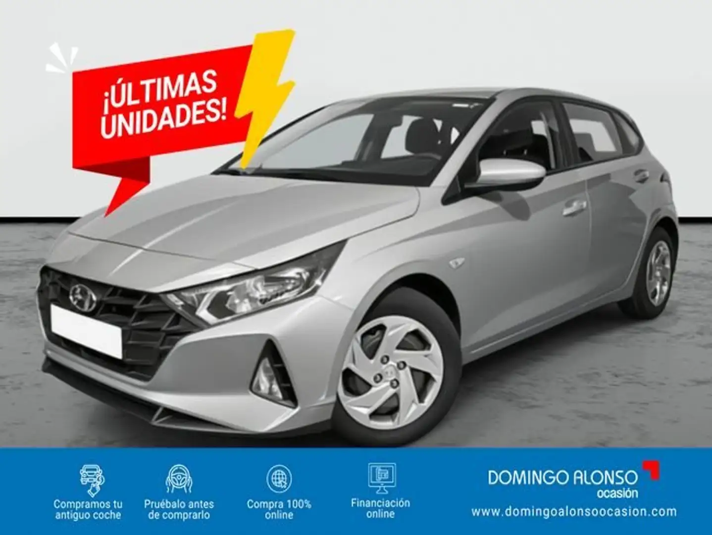 Hyundai i20 Nuevo 1.2 MPI 62 kW (84 CV) MT5 2WD Sense Plateado - 1