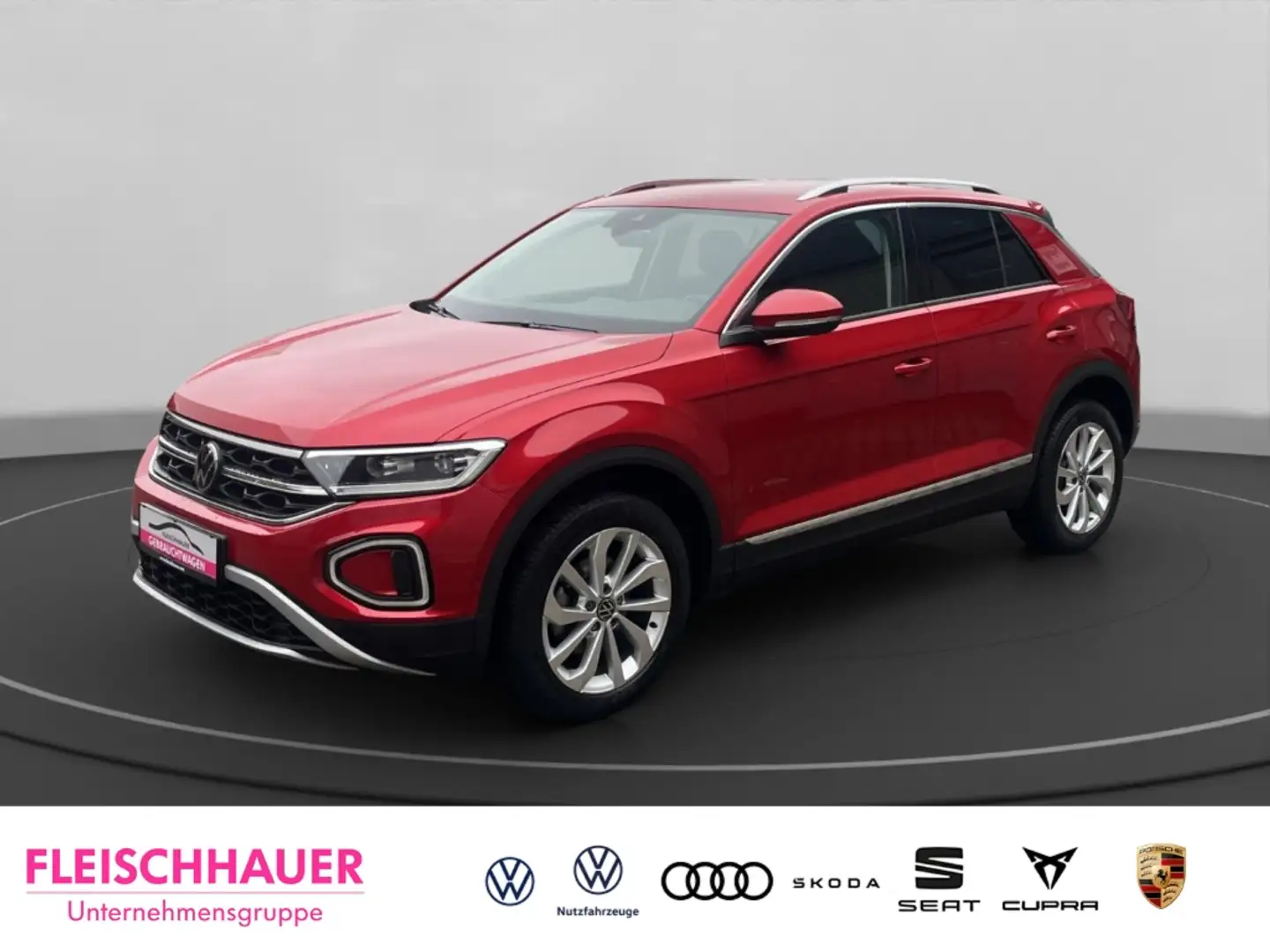 Volkswagen T-Roc 1.0 TSI Style Navi LED-Plus  App-Connect Rouge - 1