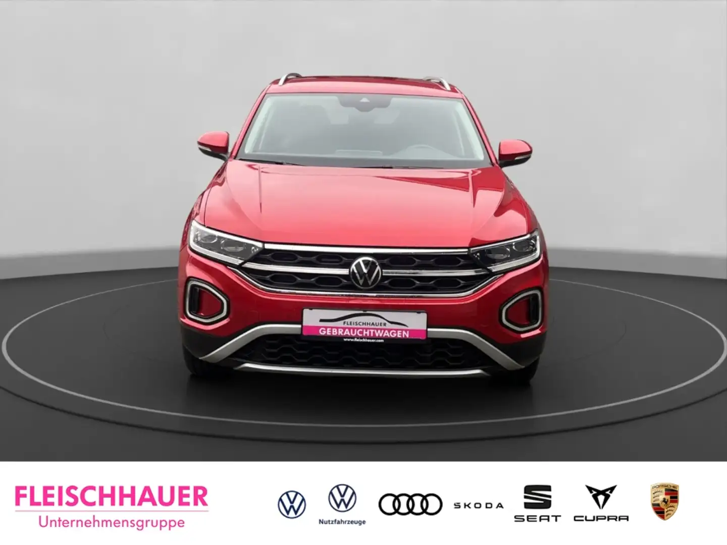 Volkswagen T-Roc 1.0 TSI Style Navi LED-Plus  App-Connect Rouge - 2