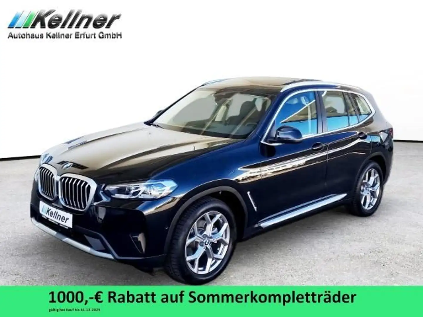 BMW X3 xDr. 20d AHK+Pano+ACC+Sportsitze+HiFi+R-Kame Schwarz - 1