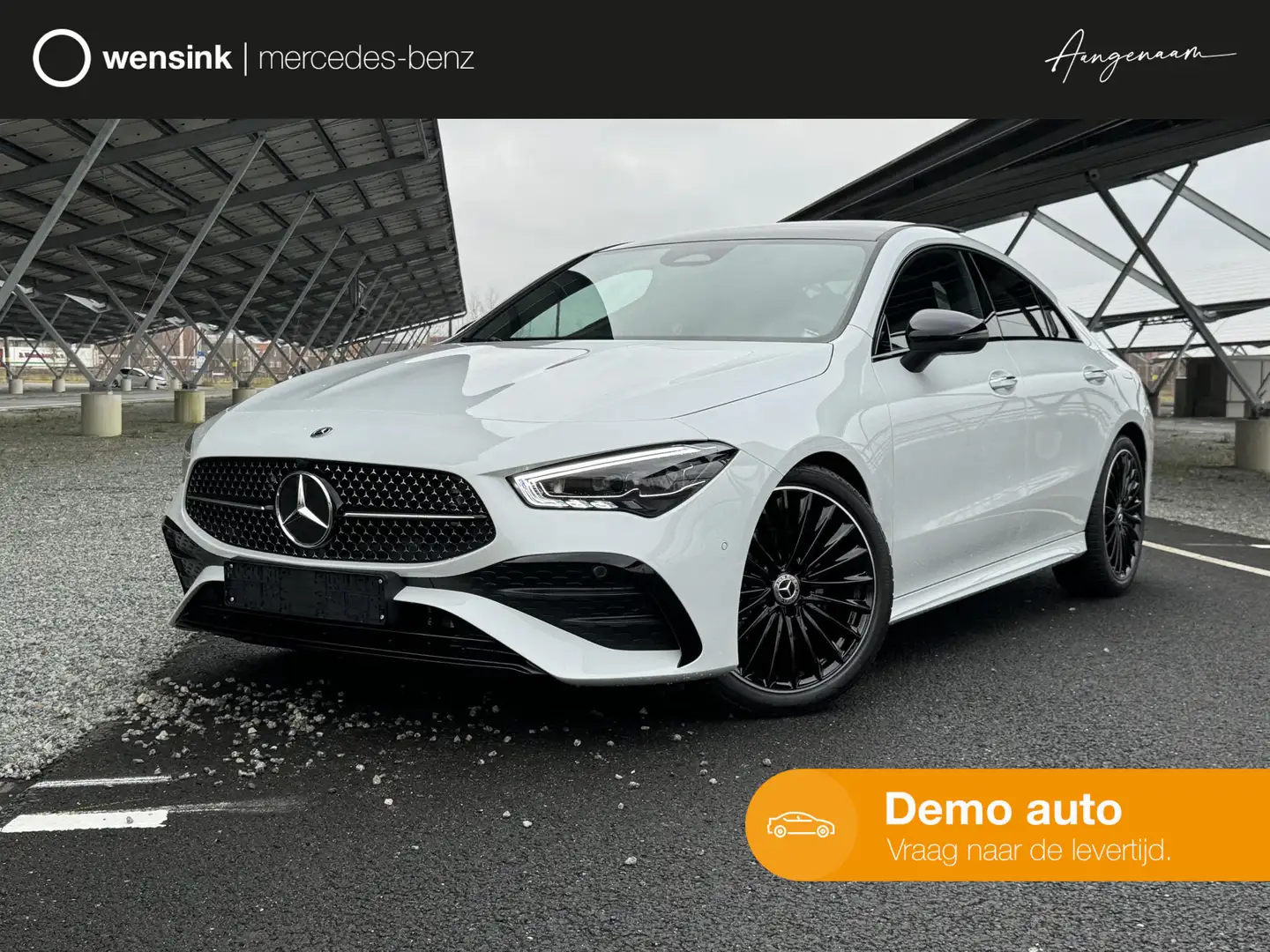 Mercedes-Benz CLA 180 AMG Line | Panoramadak | Sfeerverlichting | Parkee Blanc - 1