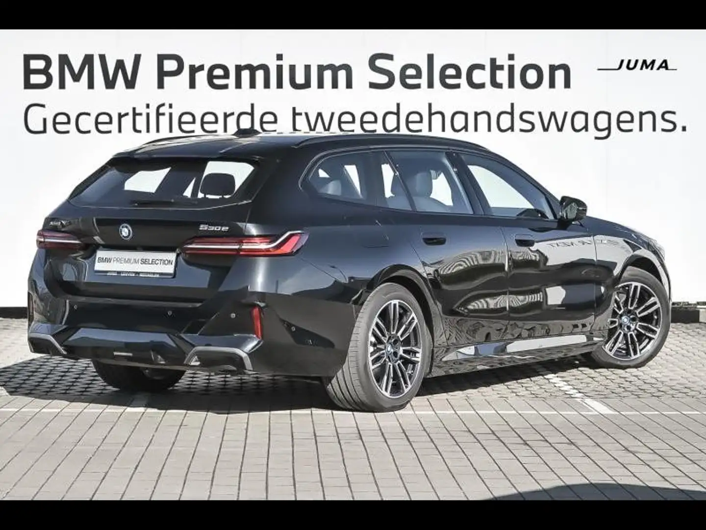 BMW 530 e xDrive Touring - M Pack Zwart - 2