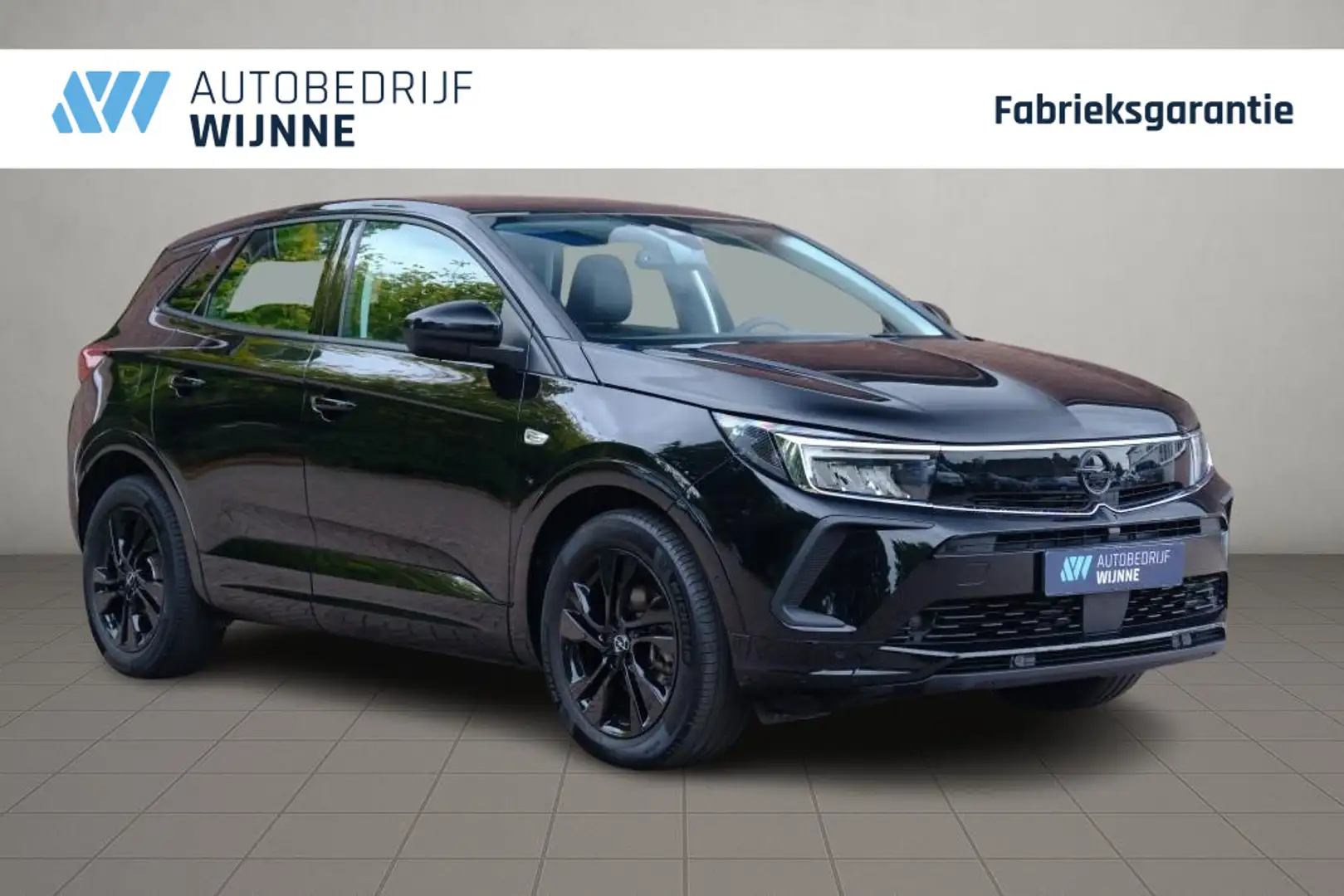 Opel Grandland 1.2 Turbo 130pk GS | Navi | App Connect | Climate Zwart - 1