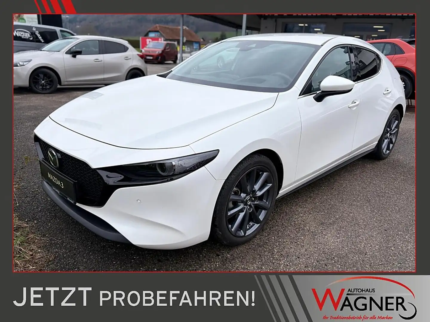 Mazda 3 Mazda3 Skyactiv-G122 Comfort+ /ST Weiß - 1