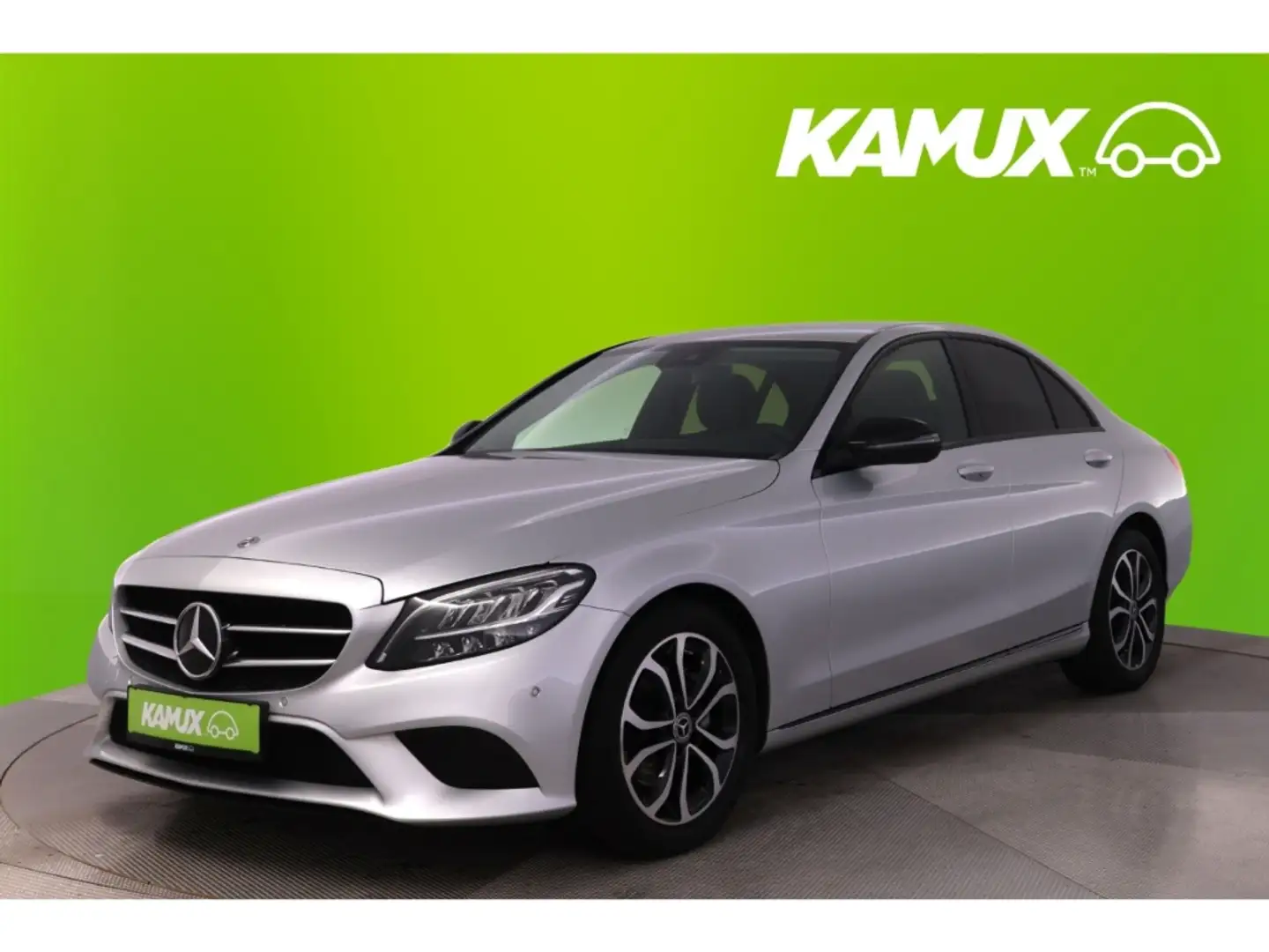 Mercedes-Benz C 200 9G Avantgarde+LED+PDC+SHZ+LEDER Silber - 1
