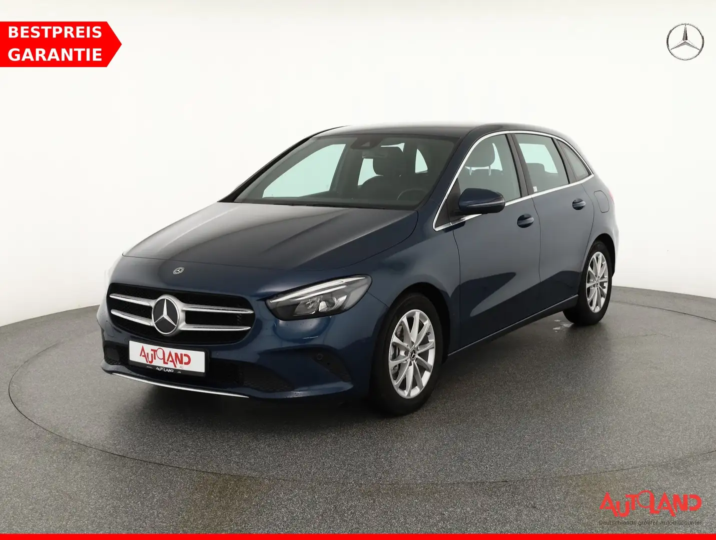 Mercedes-Benz B 180 B180 Progressive LED Navi Standheizung Teilleder Blau - 1