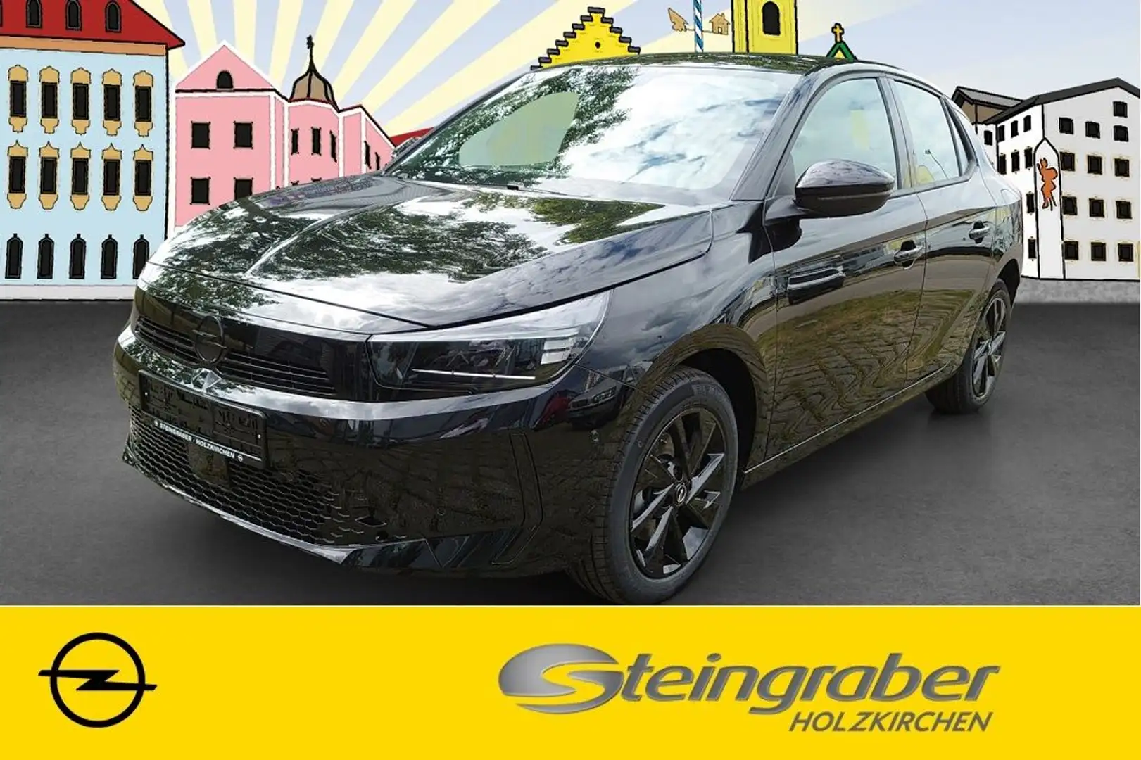 Opel Corsa 1.2 Direct Injection Turbo GS (F) Schwarz - 1