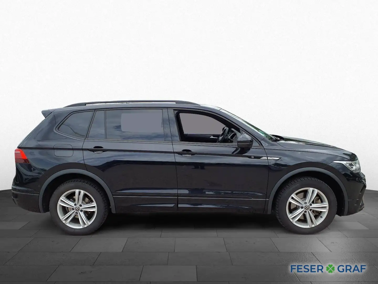Volkswagen Tiguan Allspace 2.0 TDI R-LINE DSG PANO NAVI MATRIX ACC Schwarz - 2