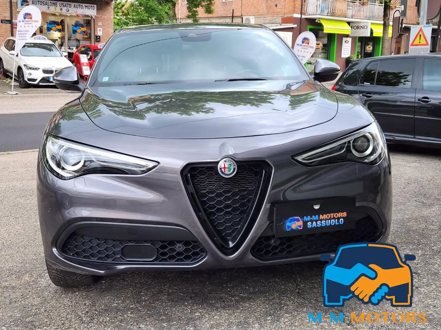 Alfa Romeo Stelvio 2.2 Turbodiesel 210 CV AT8 Q4 Veloce Gris - 2