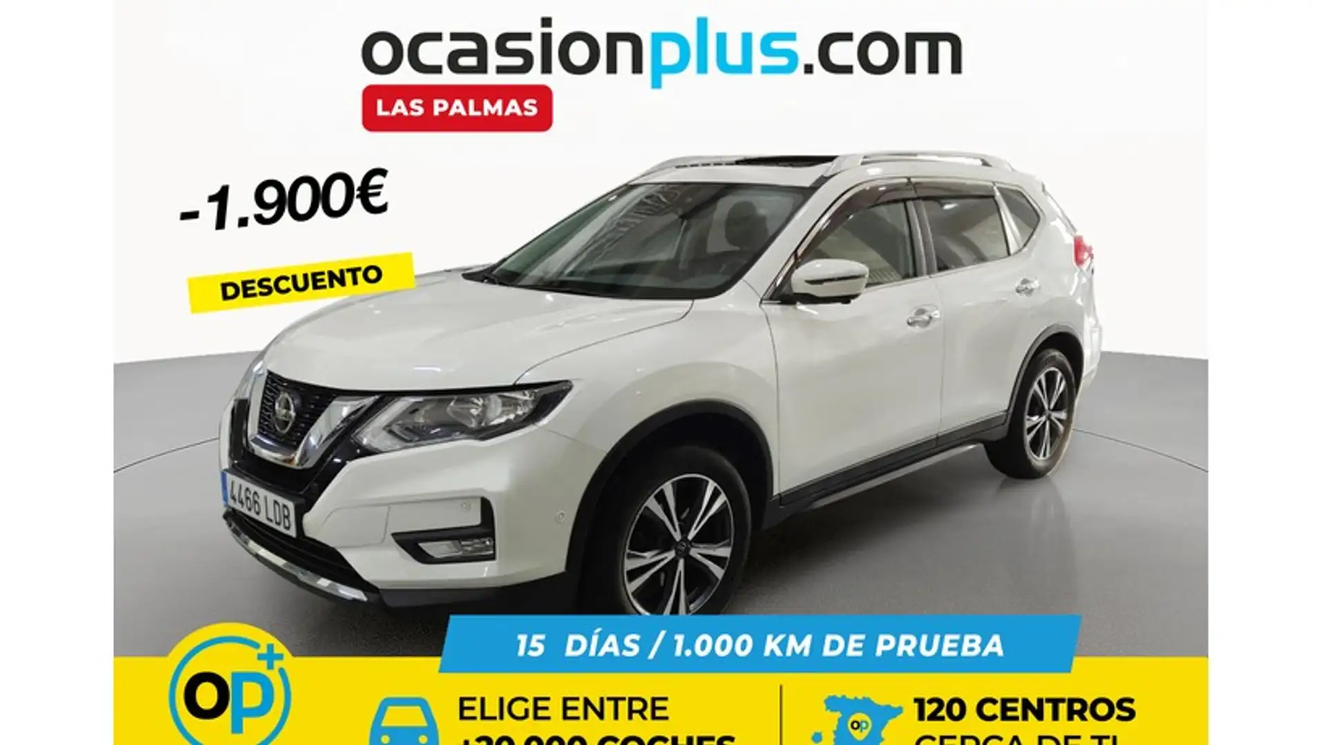 Nissan X-Trail 1.3 DIG-T N-Connecta 4x2 DCT Blanc - 1