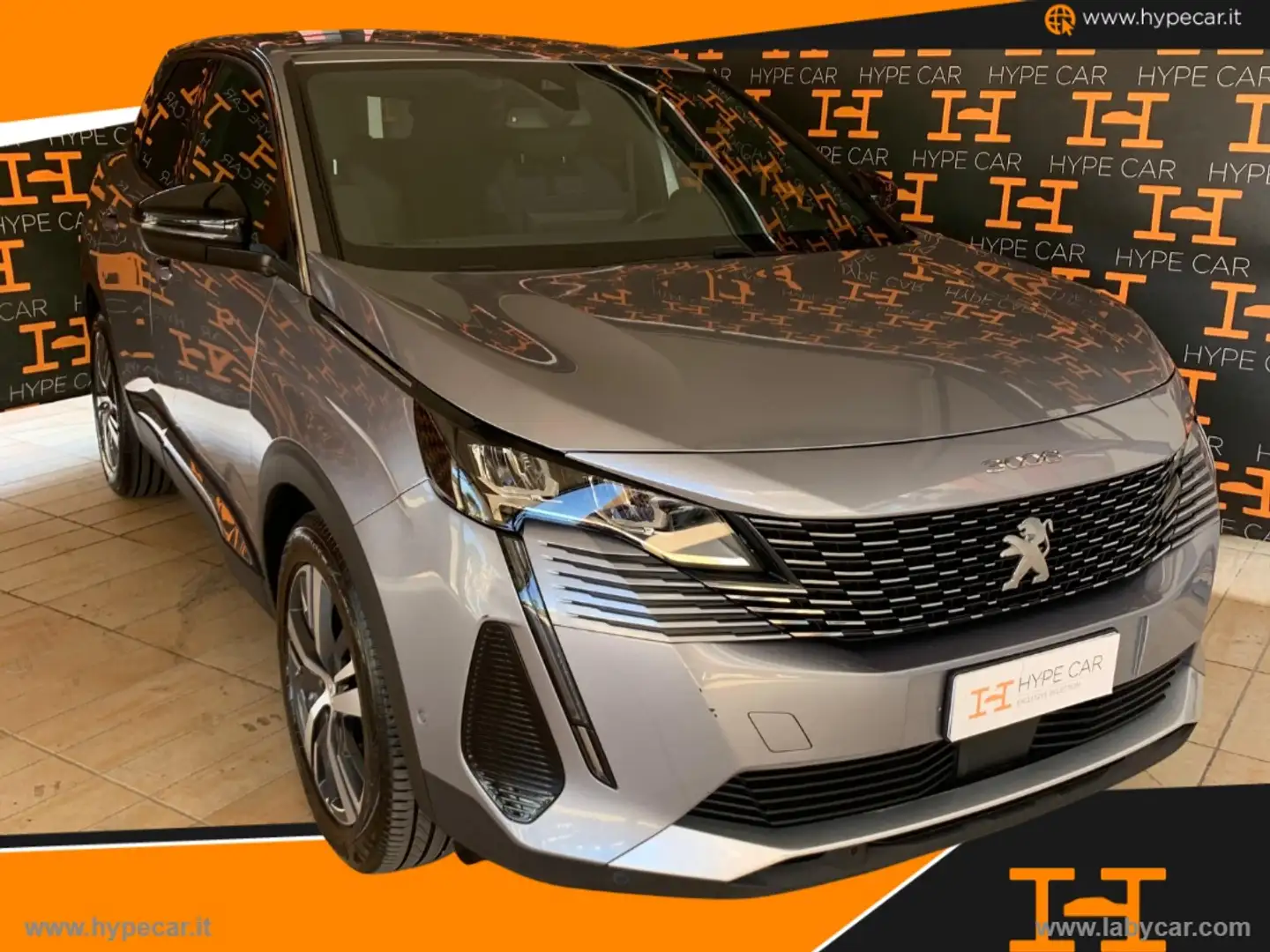 Peugeot 3008 BlueHDi 130 S&S EAT8 Allure Gris - 1
