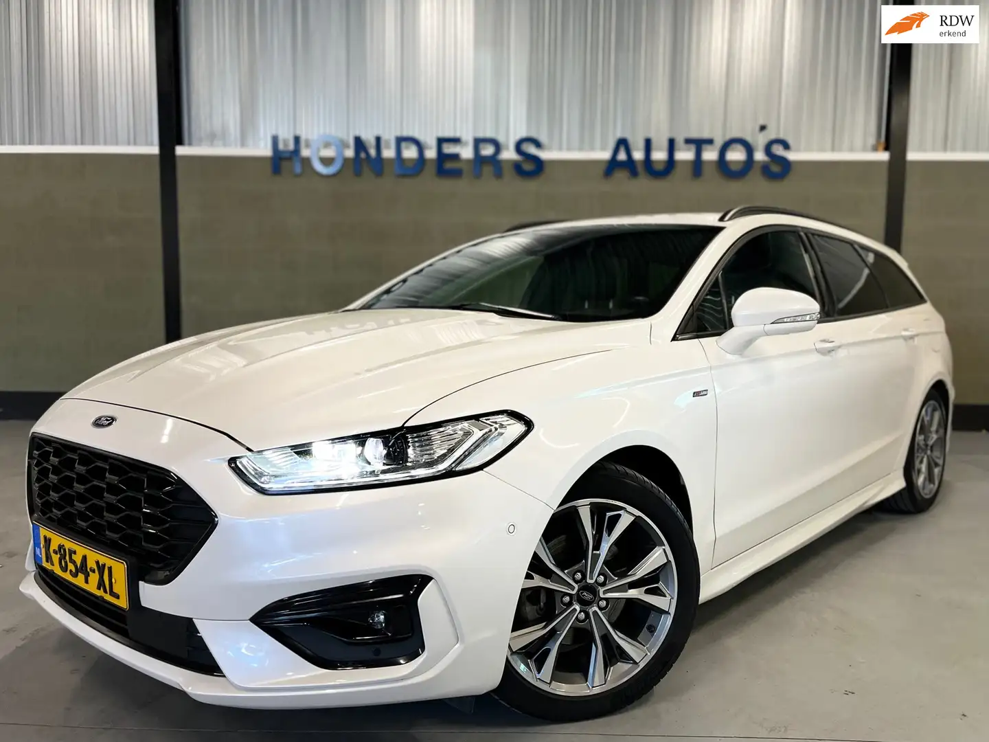 Ford Mondeo Wagon 2.0 IVCT HEV ST-LINE AUT I TREKHAAK I WINTER Wit - 1