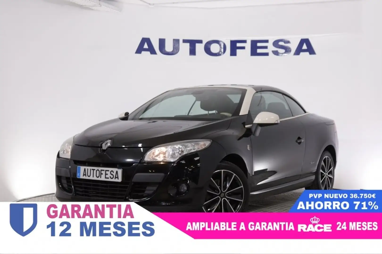 Renault Megane CABRIO 1.6 DCI FLORIDE 130cv 2P # PARKTRONIC Noir - 2