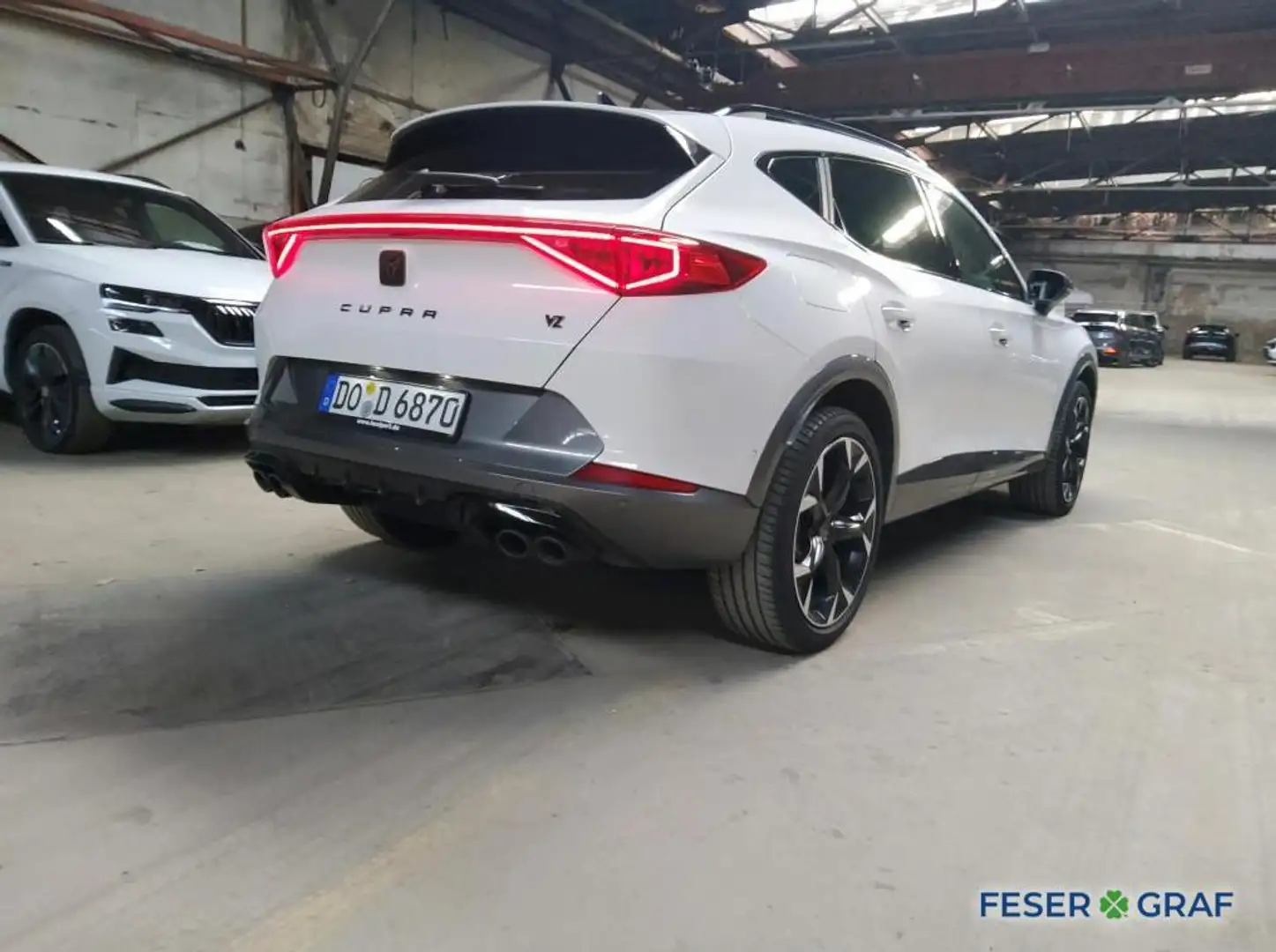 CUPRA Formentor VZ 2.0 TSI DSG ACC*DCC*LED*NAVI*PDC*19" Weiß - 2