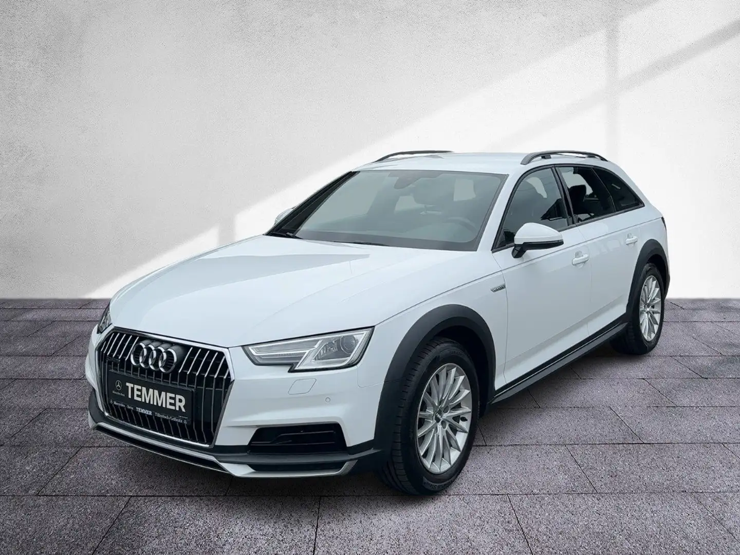 Audi A4 allroad quattro 2,0 TDI AHV SHZ Navi Tempomat Weiß - 2