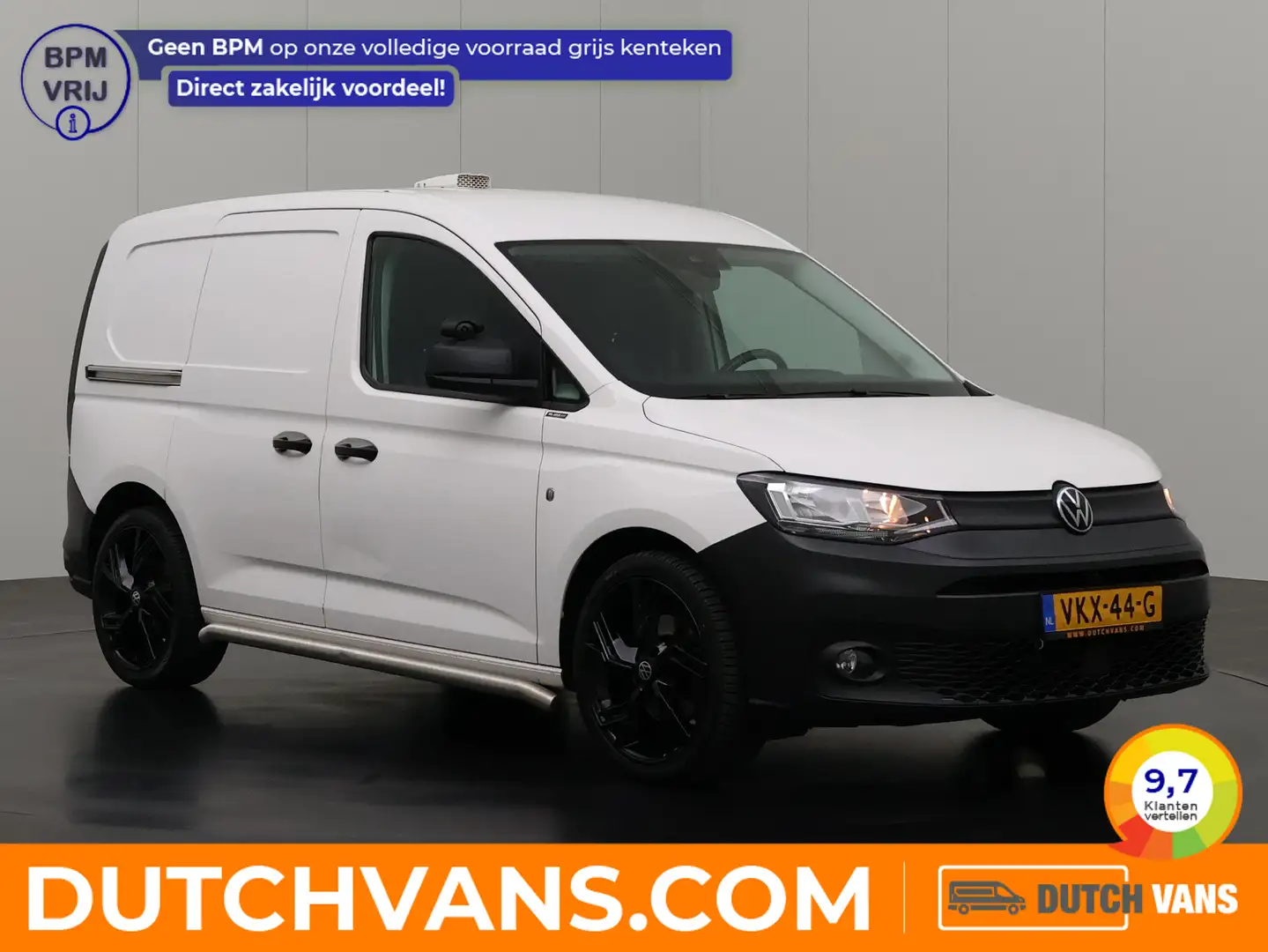 Volkswagen Caddy 2.0TDI 122PK DSG Automaat | Veba Koelbox | Navigat Wit - 1