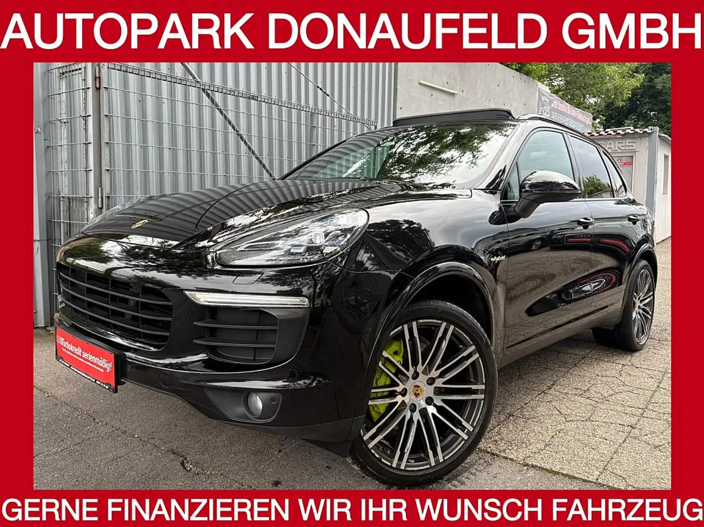 Porsche Cayenne II S PHEV Hybrid Platiunum Edition Aut.*SPORTCH... Schwarz - 1
