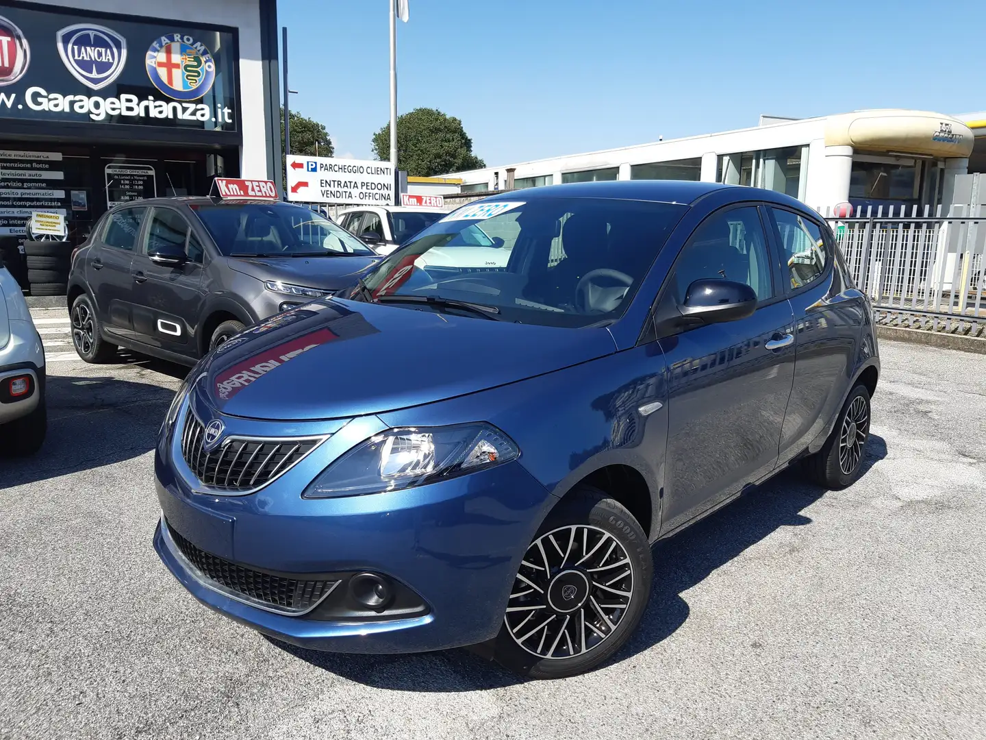 Lancia Ypsilon Ypsilon III 2021 1.0 firefly hybrid Platino s Blu/Azzurro - 1