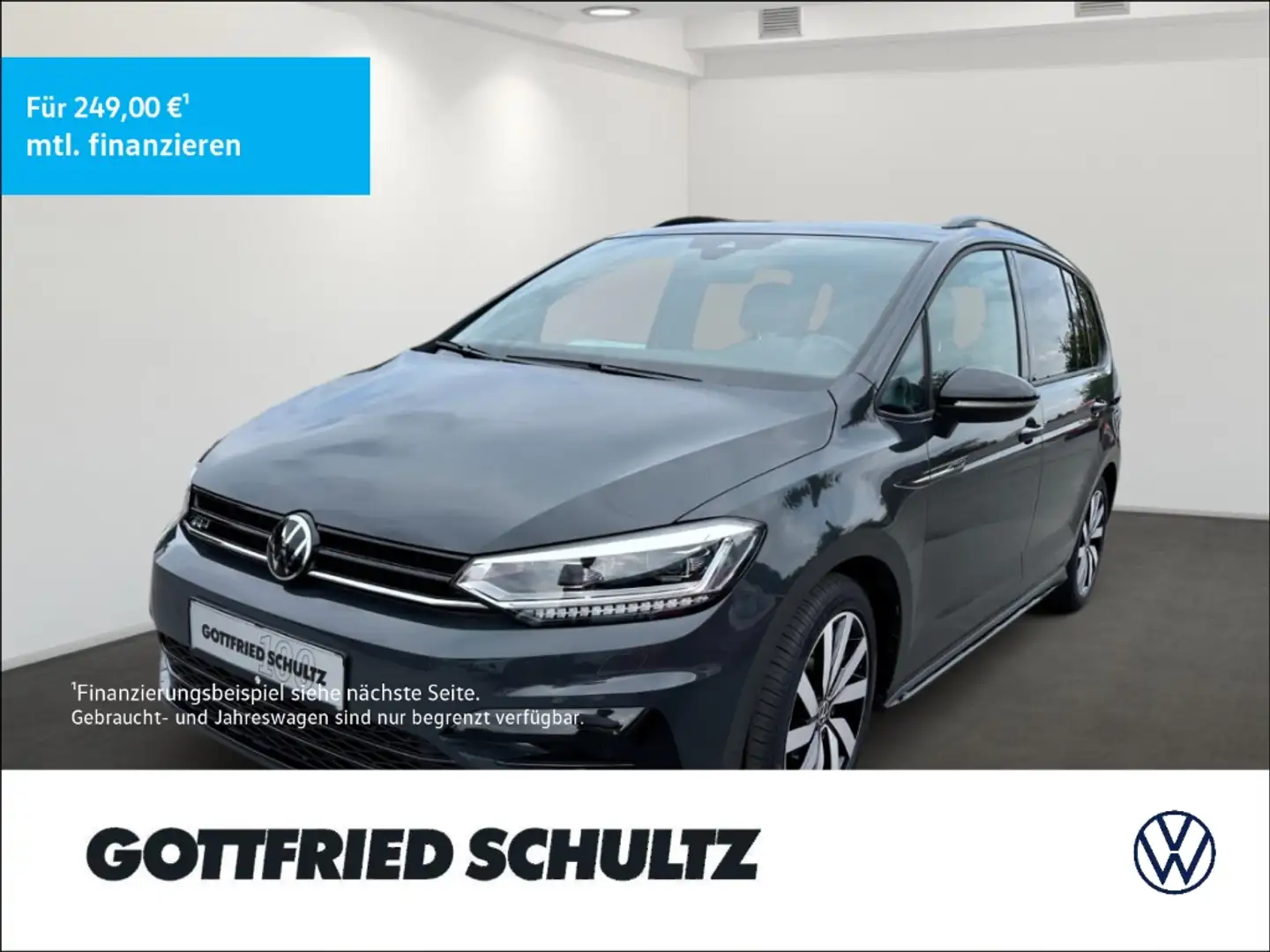 Volkswagen Touran 1.5 TSI Highline DSG   R-Line   AHK   7 Sitzer Grau - 1