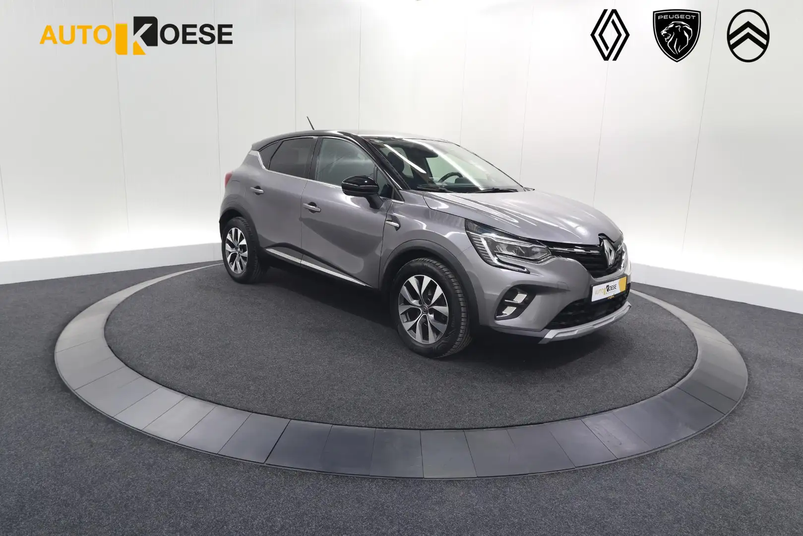 Renault Captur TCe 100 Intens | Camera | Navigatie | Parkeersenso Grijs - 1