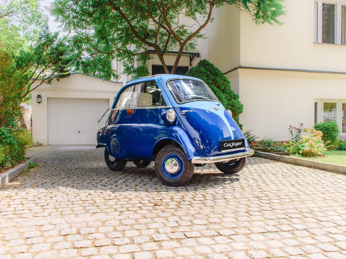 BMW Isetta 250 Azul - 1