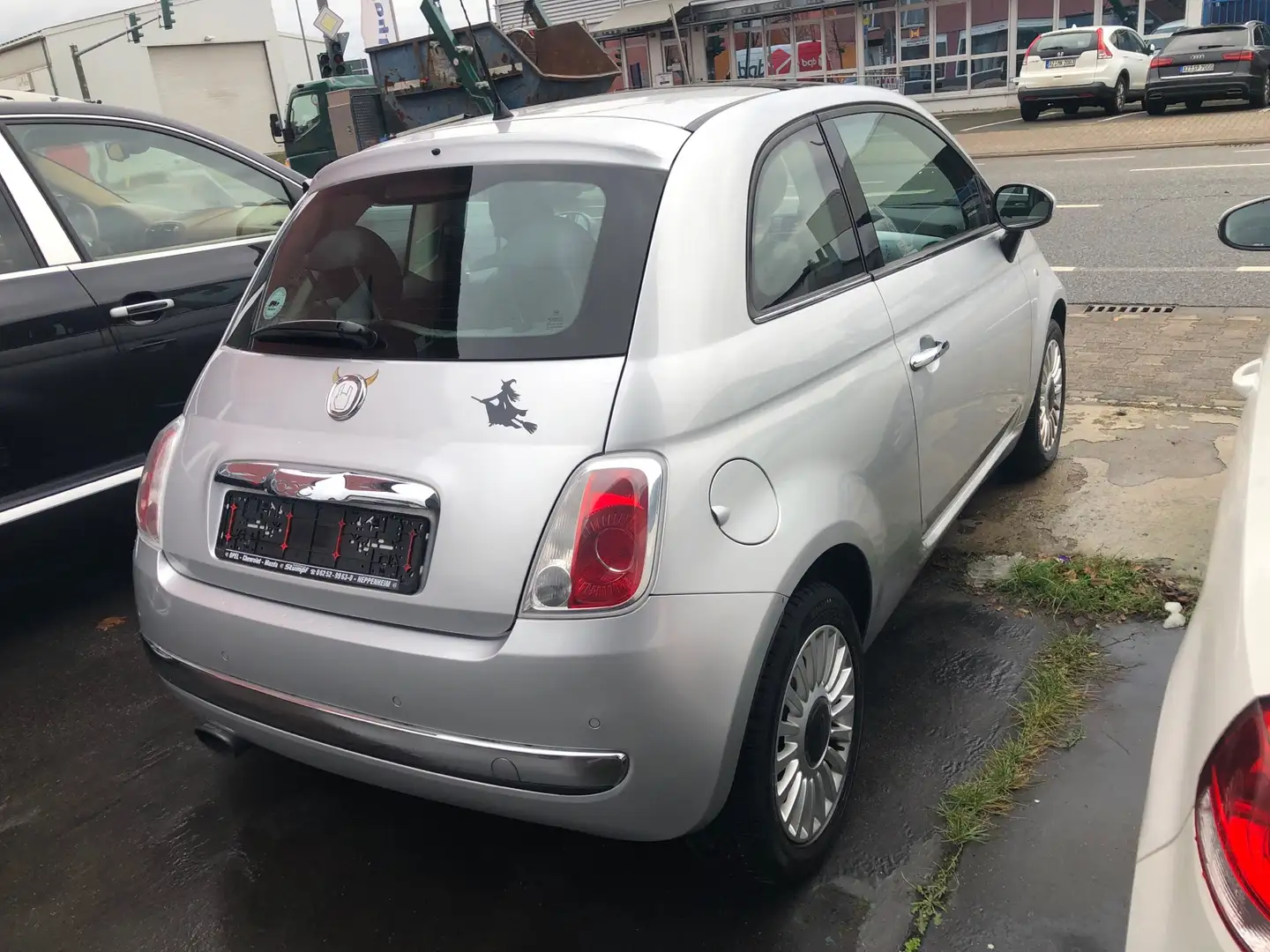 Fiat 500 1.2 * PDC,Klima,Panoramadach,Garantie* Silver - 2