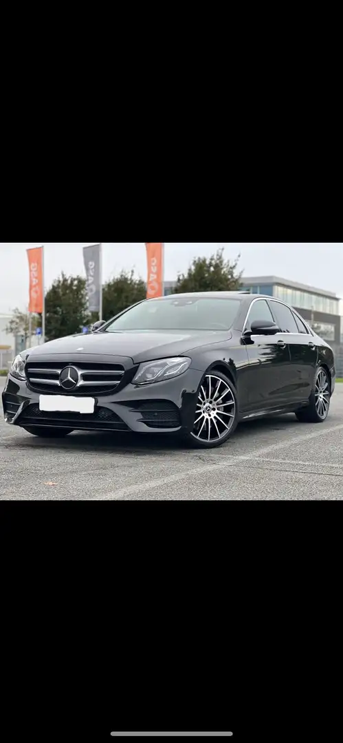 Mercedes-Benz E 350 D AMG LINE S-DACH WIDESCREEN MEMORY 360 CARPLAY Negro - 1