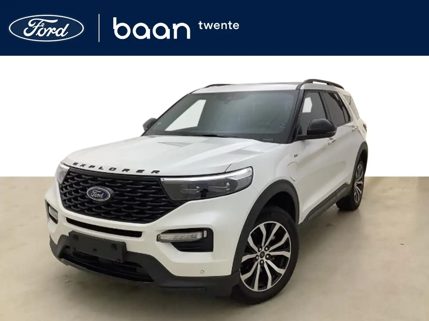 Ford Explorer 3.0 V6 EcoBoost PHEV ST-Line | Trekhaak | Pano dak Blanc - 1