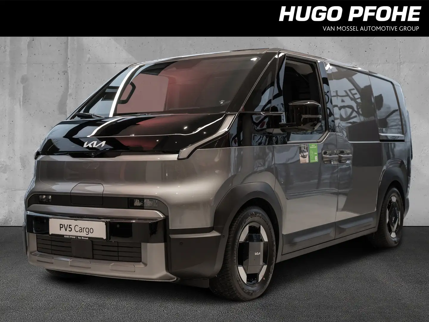 Kia PV5 Cargo Elite 71.2 kWh L2H1 Kastenwagen. 120 kW. 4-türig Gris - 1