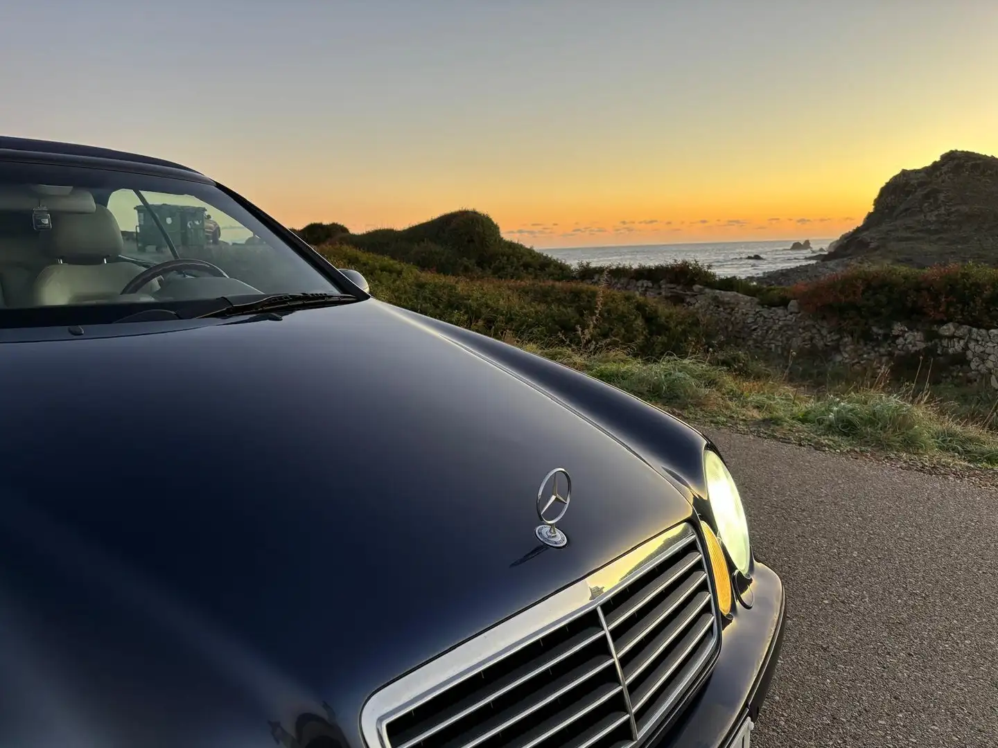 Mercedes-Benz CLK 430 CLK Cabrio 430 Elegance Modrá - 2