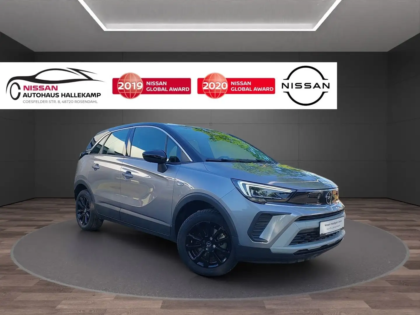 Opel Crossland X Crossland 1.2 Turbo Elegance Grau - 1