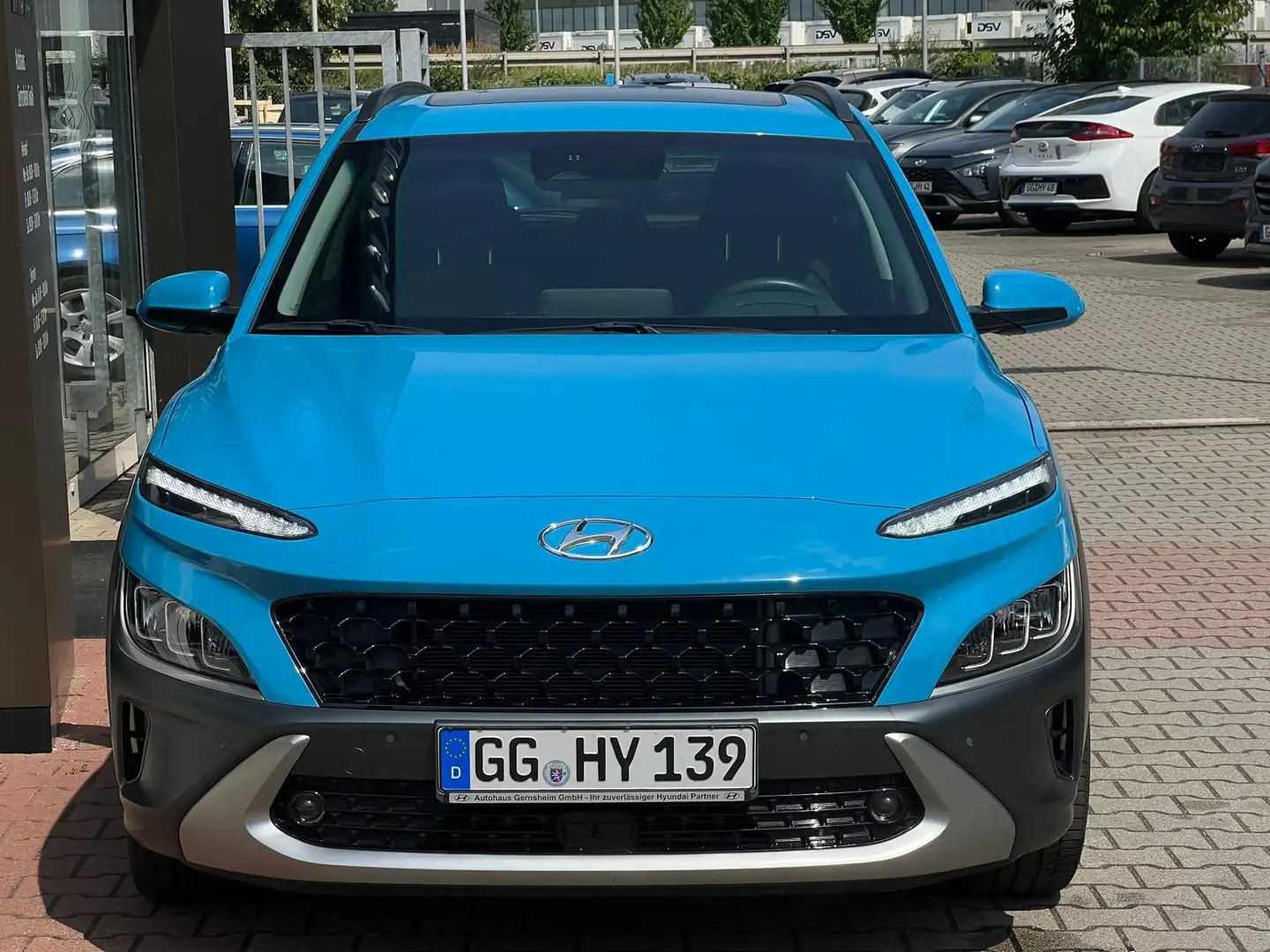 Hyundai KONA Prime 2WD ***AUTOMATIK-DCT, VOLL LED, KAMERA*** Blau - 2