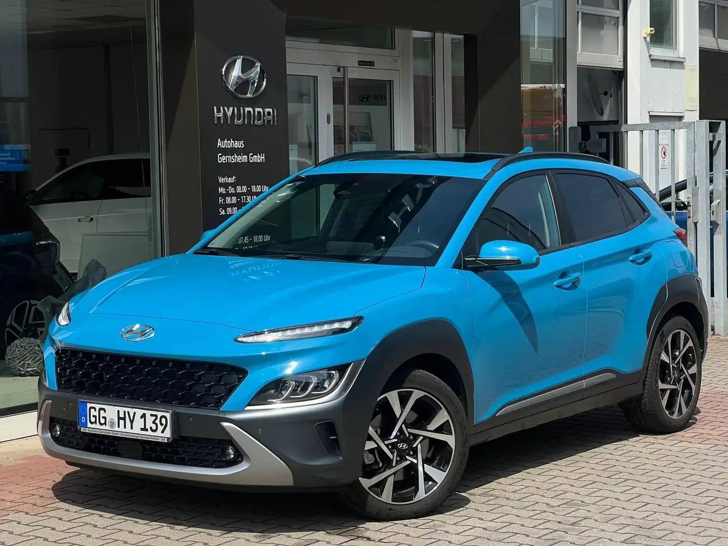 Hyundai KONA Prime 2WD ***AUTOMATIK-DCT, VOLL LED, KAMERA*** Blau - 1