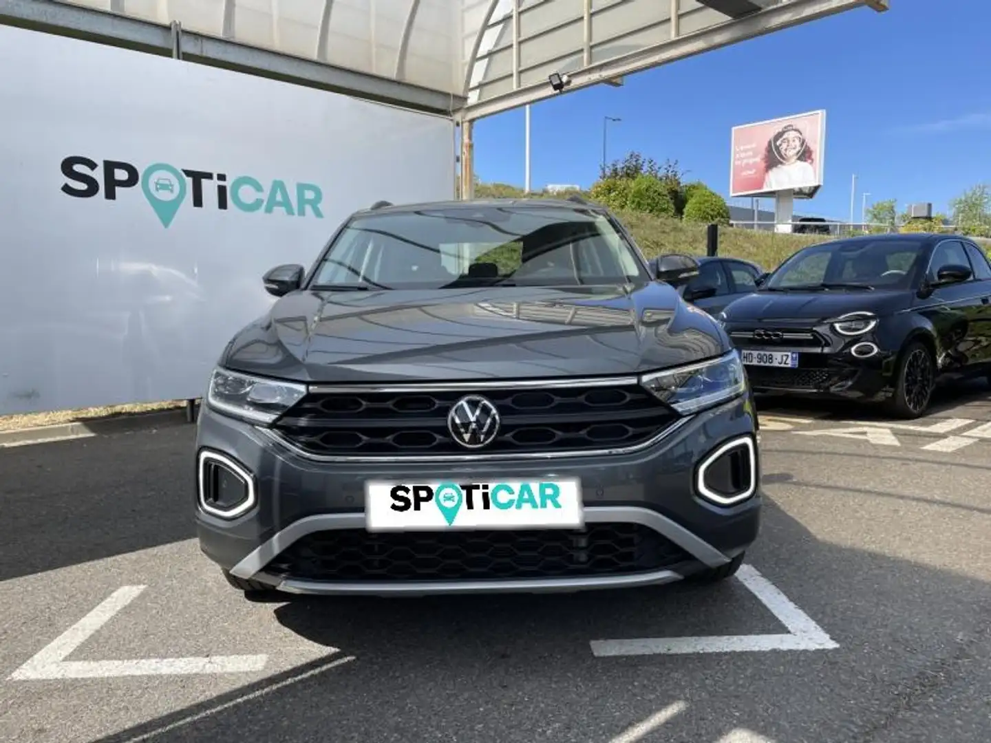 Volkswagen T-Roc 1.0 TSI 110ch Life Gris - 2