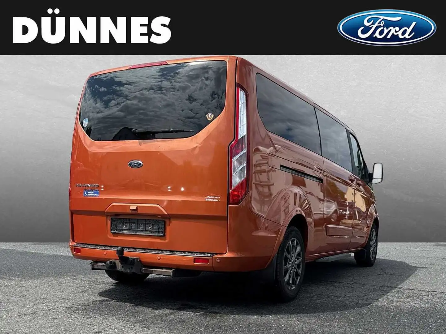 Ford Tourneo Custom 320 L2H1 VA Titanium X Orange - 2