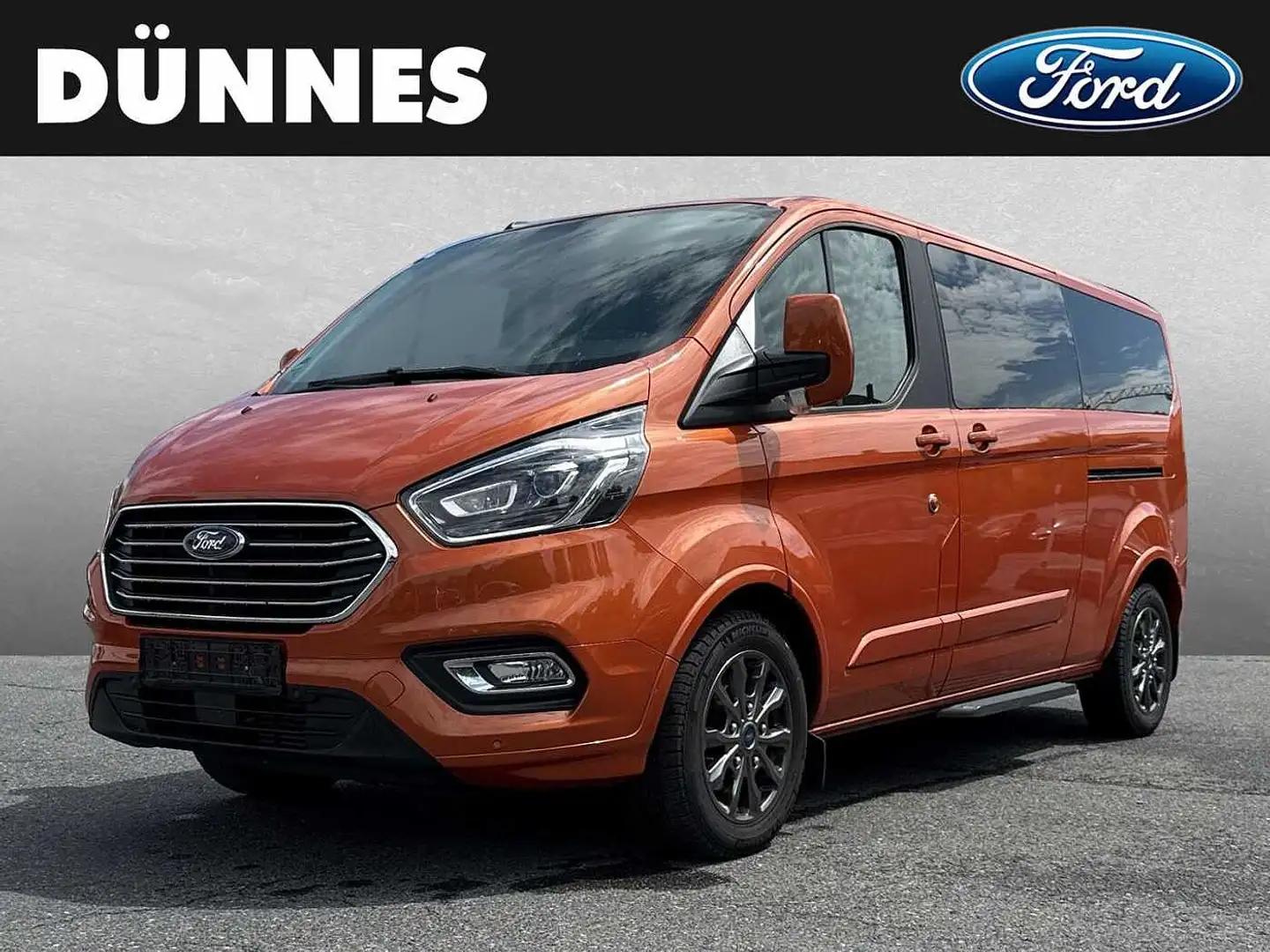 Ford Tourneo Custom 320 L2H1 VA Titanium X Orange - 1