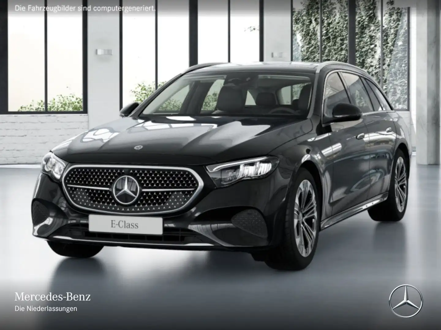Mercedes-Benz E 220 d T Avantgarde Pano Distr. LED AHK Kamera 9G Schwarz - 2