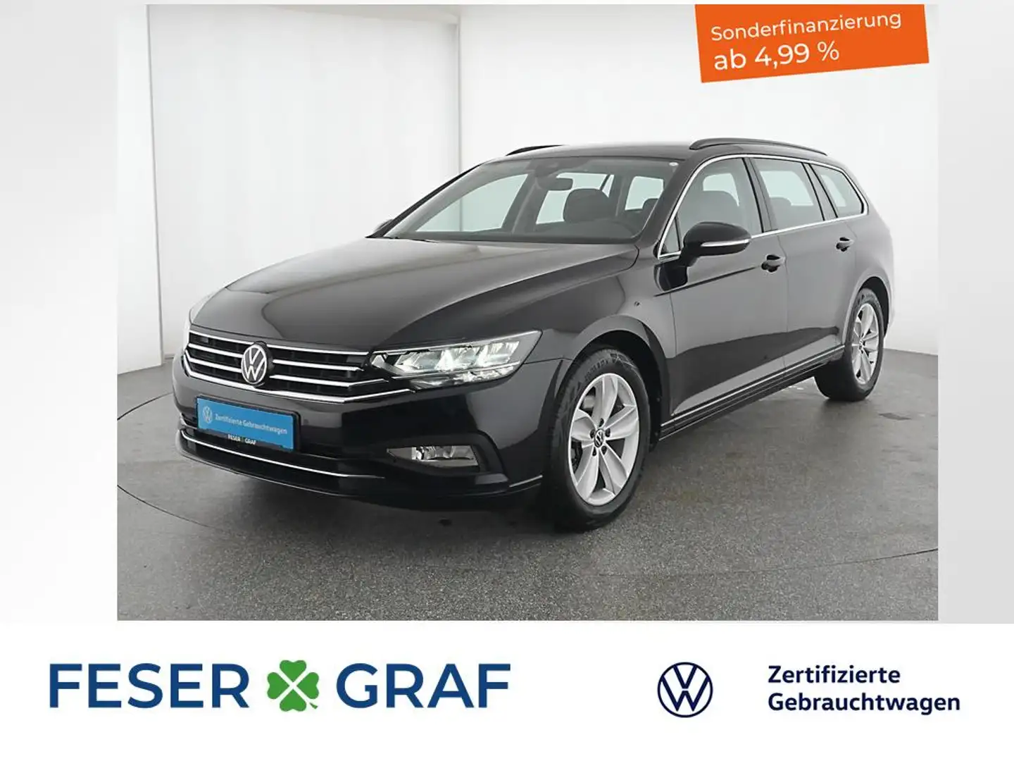 Volkswagen Passat Variant 2.0 TDI Business DSG LED / ACC / RearView / PDC / Schwarz - 1
