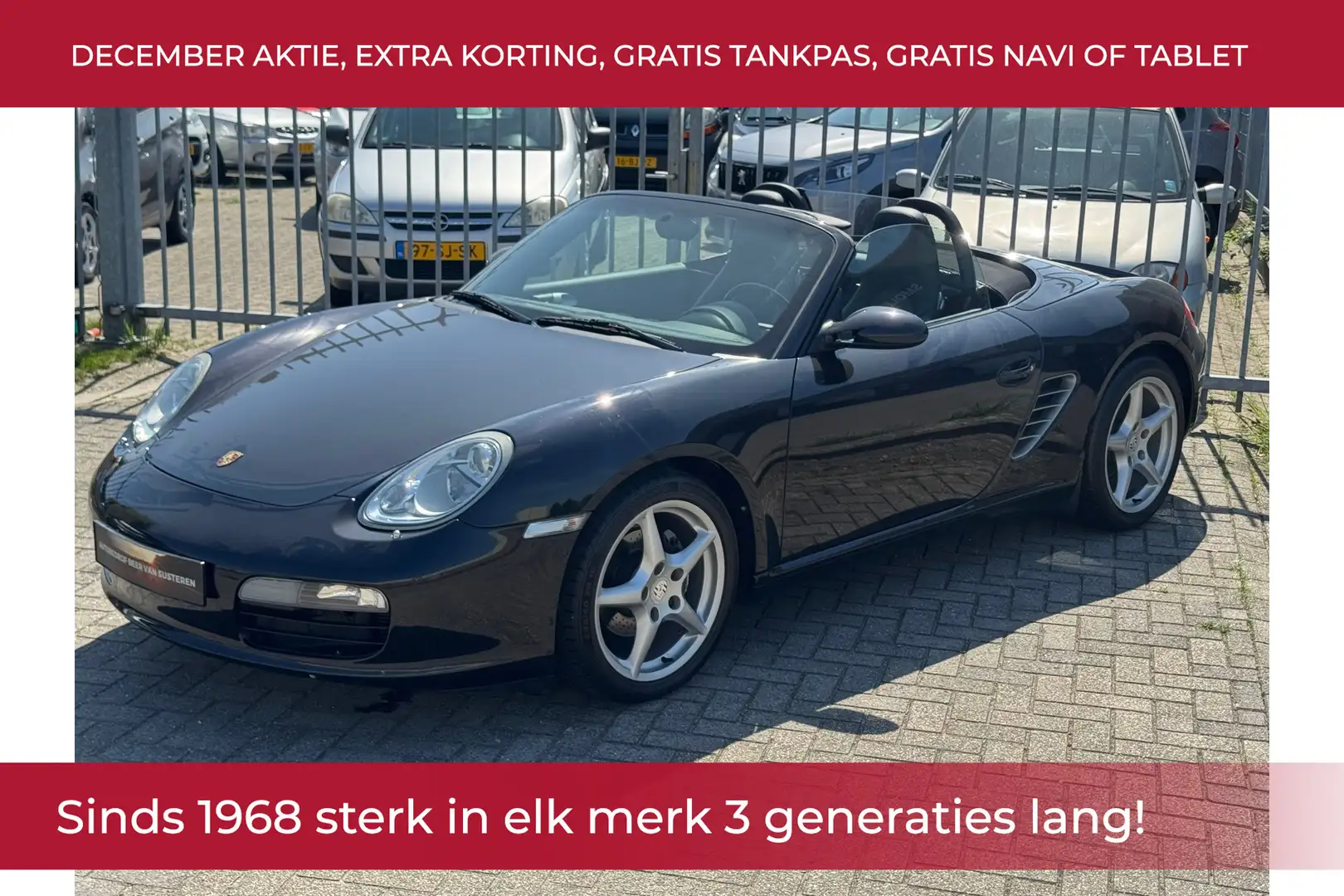 Porsche Boxster 2.7 2e Eigenaar l Dealer Onderhouden l NAP l Handg Noir - 1