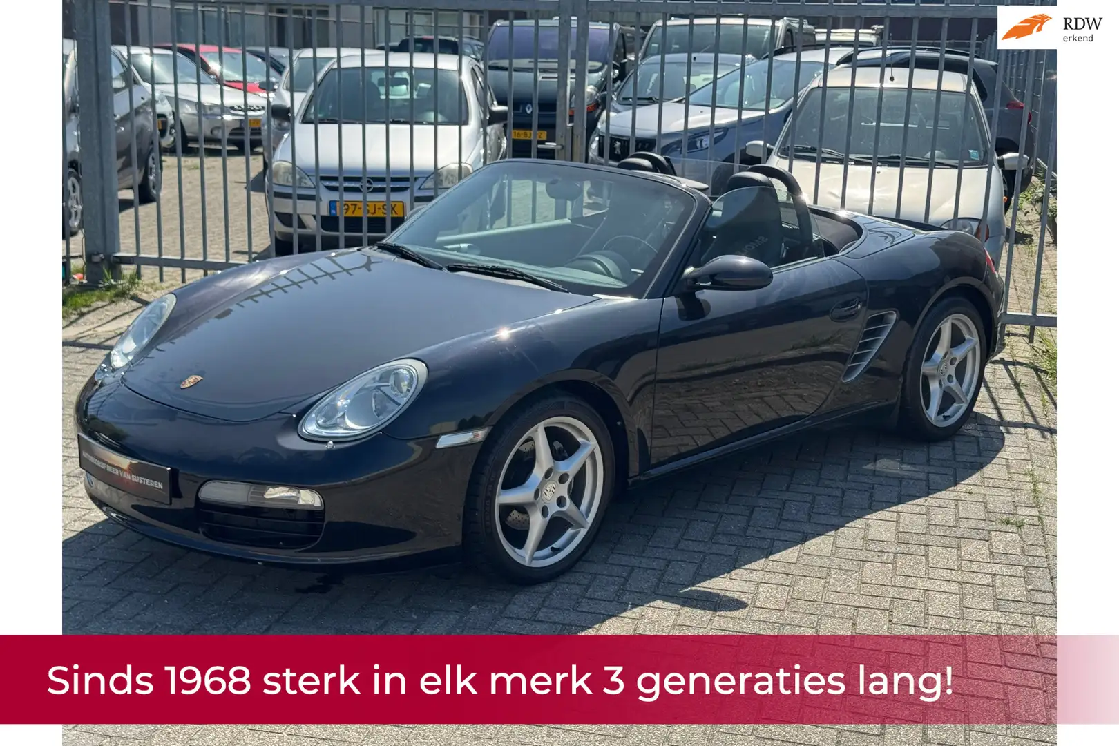 Porsche Boxster 2.7 2e Eigenaar l Dealer Onderhouden l NAP l Handg Schwarz - 1