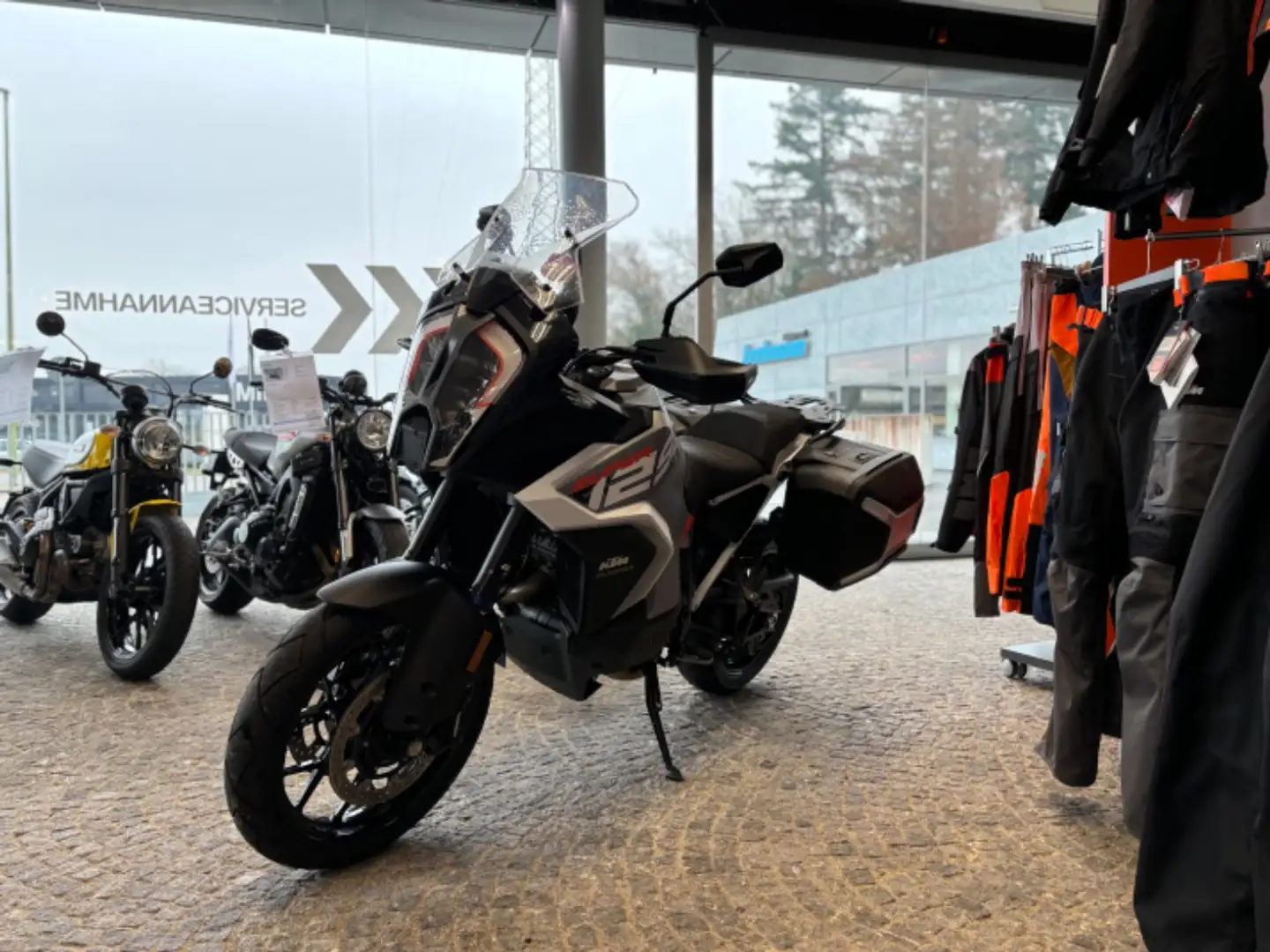 KTM 1290 Super Adventure S Koffer, Akra, Service TÜV NEU Gri - 2
