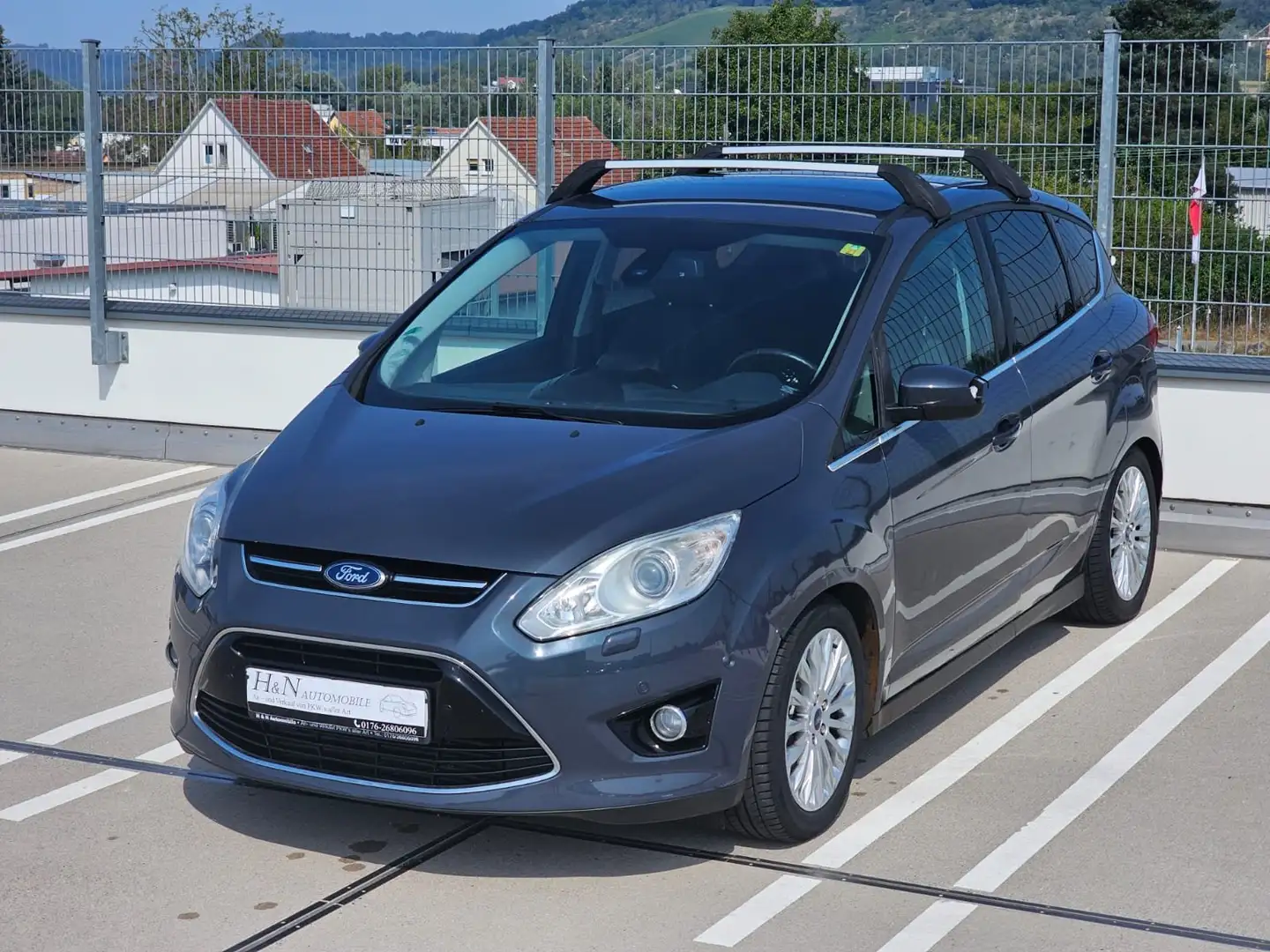 Ford C-Max Titanium 1.5*Orig.72000KM*Navi*SHZ*Xenon*PDC*Alu* Grau - 1