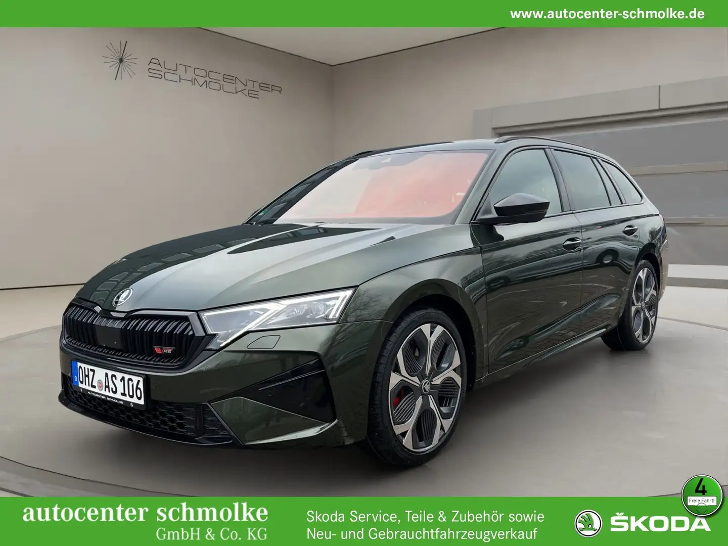 Skoda Octavia OCTAVIA COMBI RS 2,0TSI DSG 360*Pano*AHK*Massage Grün - 1