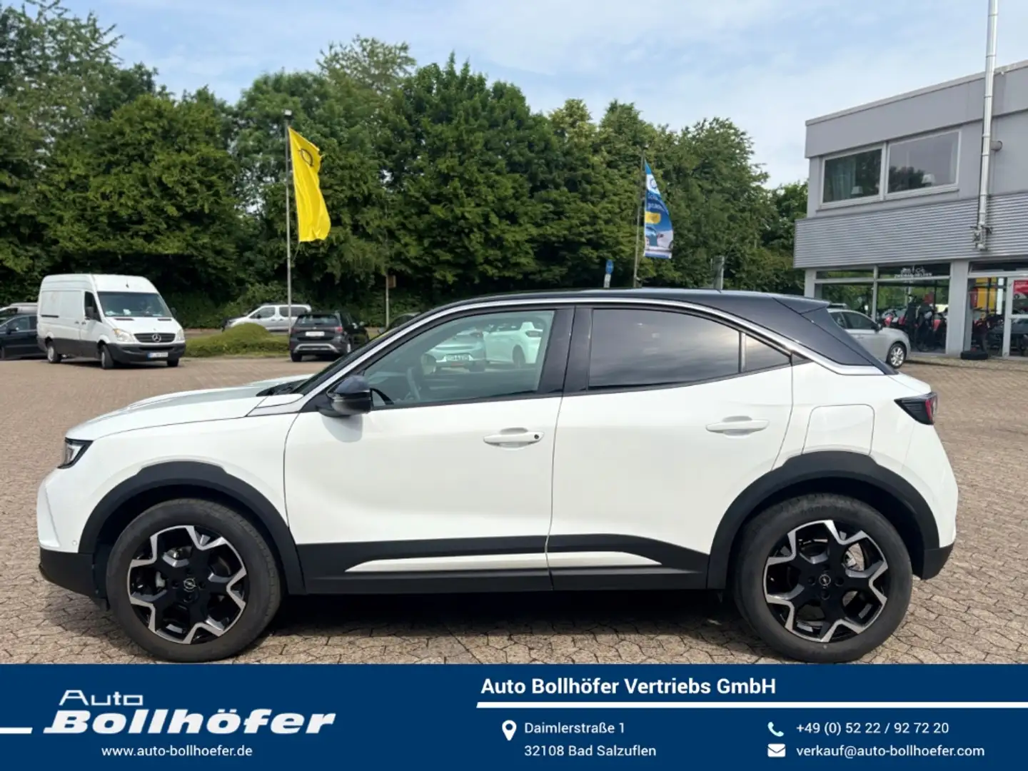 Opel Mokka Ultimate 1.2 Turbo 18 Zoll/Teilleder/PDCvo+hi+Cam Weiß - 2