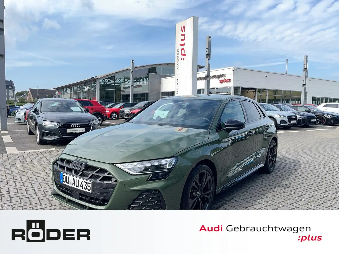 Audi A3 Sportback S line 30 TFSI S tronic Grün - 1