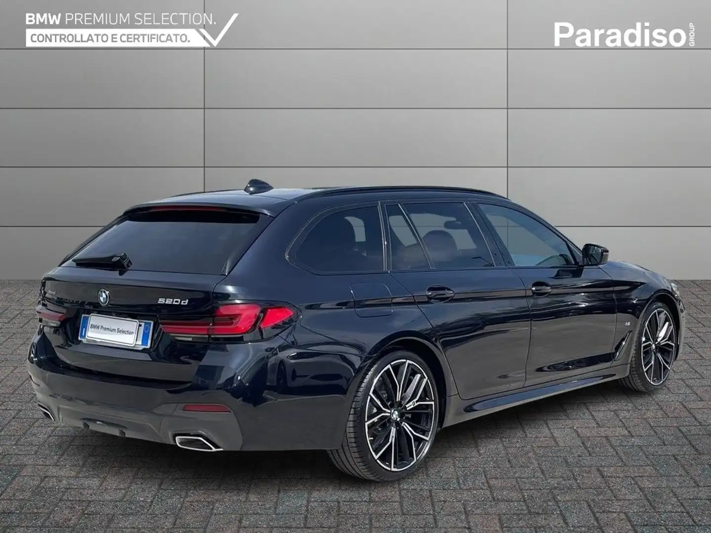 BMW 520 520D TOURING XDRIVE 2025 - KM0 | 197CV | MSPORT Nero - 2