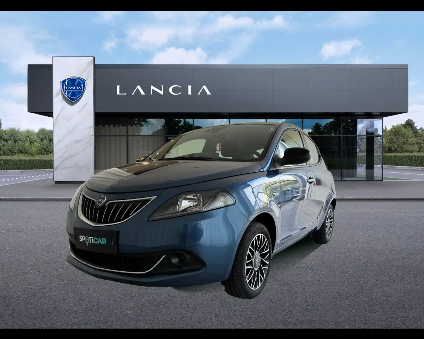 Lancia Ypsilon 1.0 FireFly Hybrid Platino Blu/Azzurro - 1